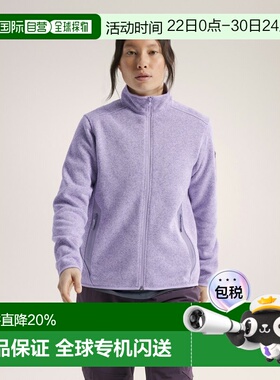 欧洲直邮Arc'teryx 始祖鸟 COVERT开襟衫 女装抓绒户外外套