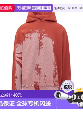 1h可退 香港直邮a cold wall 男士 卫衣 ACWMW112RUST red红色 舒