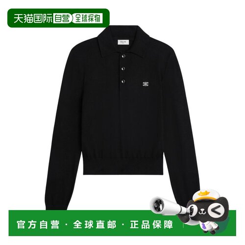 1h可退 香港直邮CELINE 女士POLO衫 RY0TD3B2038NO