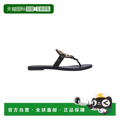 1h可退 香港直邮Tory Burch 托里 伯奇 女士 徽标拖鞋 136593女鞋