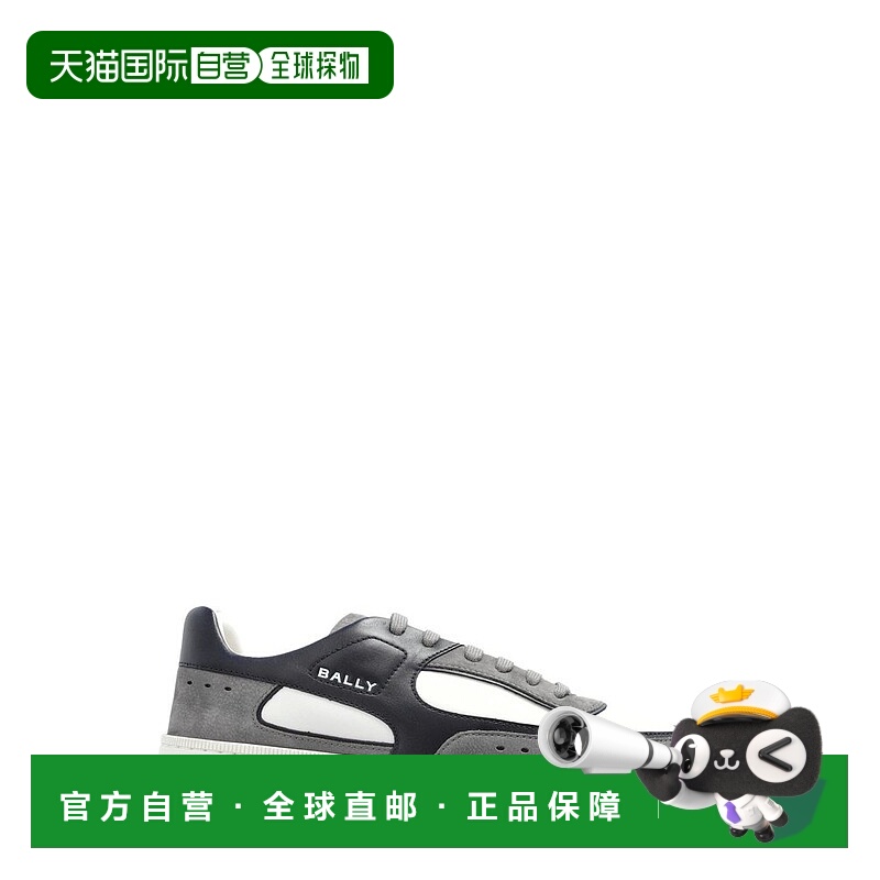1h可退 香港直邮Bally 巴利 男士 拼接繫帶運動鞋 MSK0E6VT903