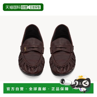 香港直邮Saint Laurent 圣罗兰 男士 Le Loafer乐福鞋 8213780WXA