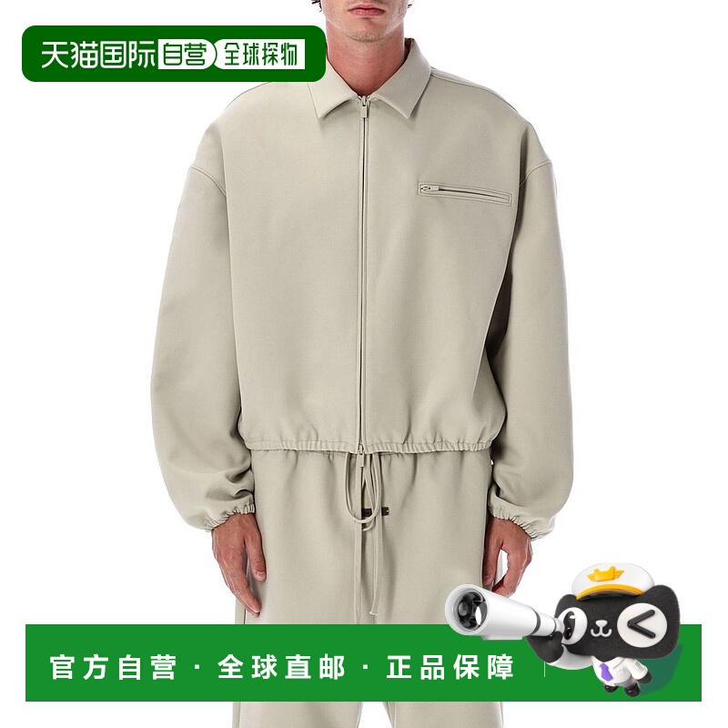 1h可退 香港直邮Essentials 男士 Fear Of God 黏合拉鍊夾克 202S