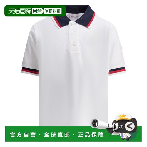 1h可退 香港直邮Moncler 盟可睐 男童 Polo衫童装 8A00003K8496W0