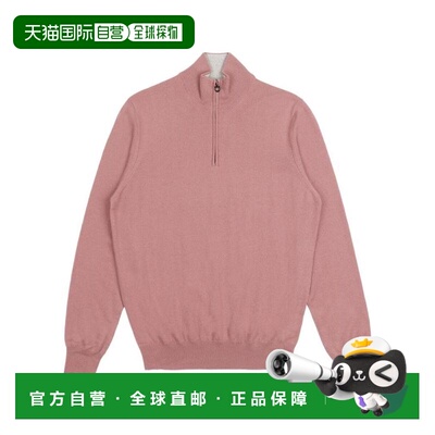 香港直邮Salvatore Ferragamo 半拉链长袖高领针织套衫 127561