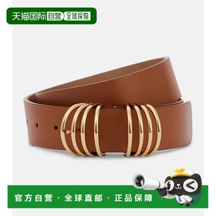 1h可退 香港直邮TOD'S 托德斯 女士 精饰皮带腰带 brown棕色 舒适