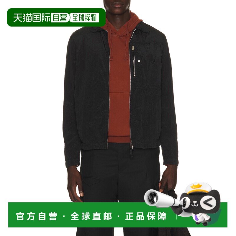 1h可退 美国直邮Stone Island 石头岛 男士 尼龙金属色衬衫式外套