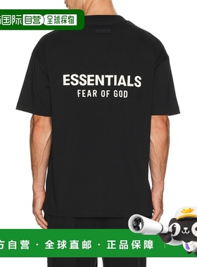 1h可退 香港直邮essentials fear of god 男士 针织圆领T恤 125AS