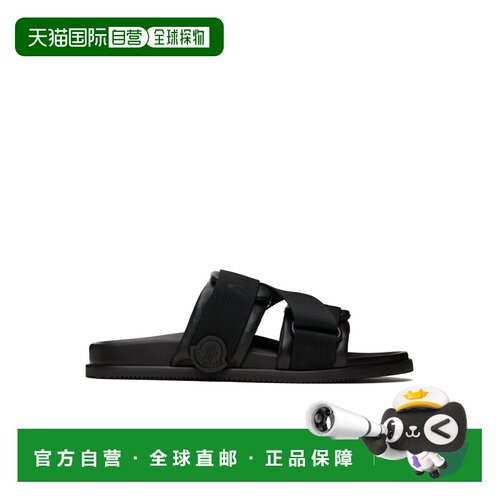 1h可退 香港直邮Moncler 露趾平底凉鞋 K109A4L00010M5027