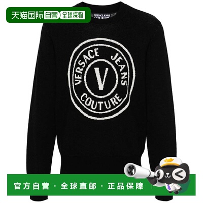 1h可退 香港直邮VERSACE JEANS 男士针织衫 77GAFM02CMH42L01 AW2