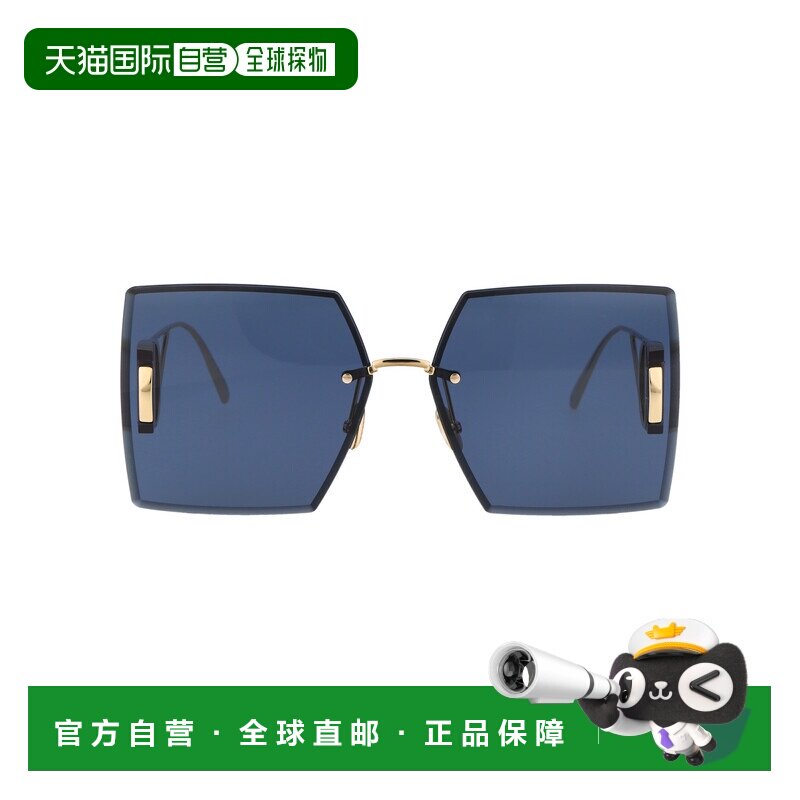 1h可退 香港直邮DIOR 迪奥 女士 徽标太阳镜 CD40101UB blue蓝色