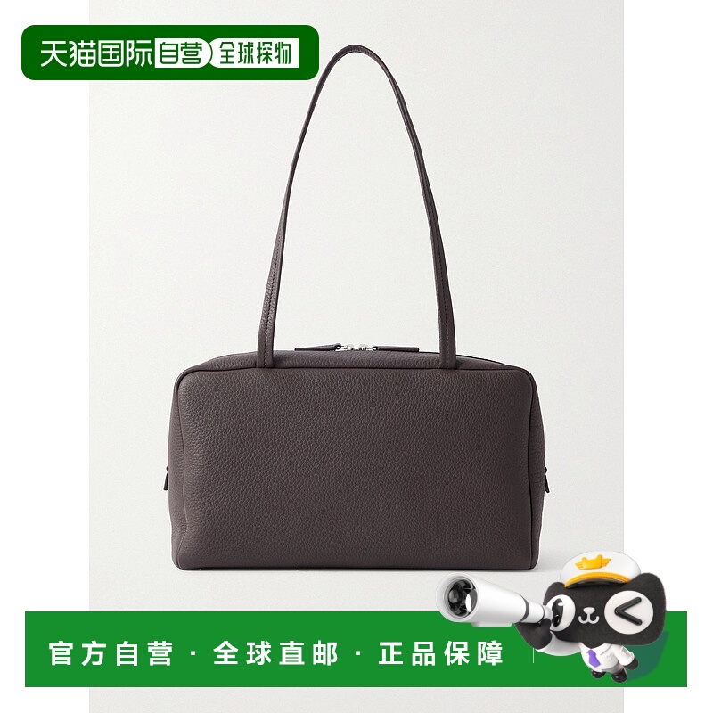 香港直邮The Row 女士 Astra 织纹皮革肩包 W1725L129