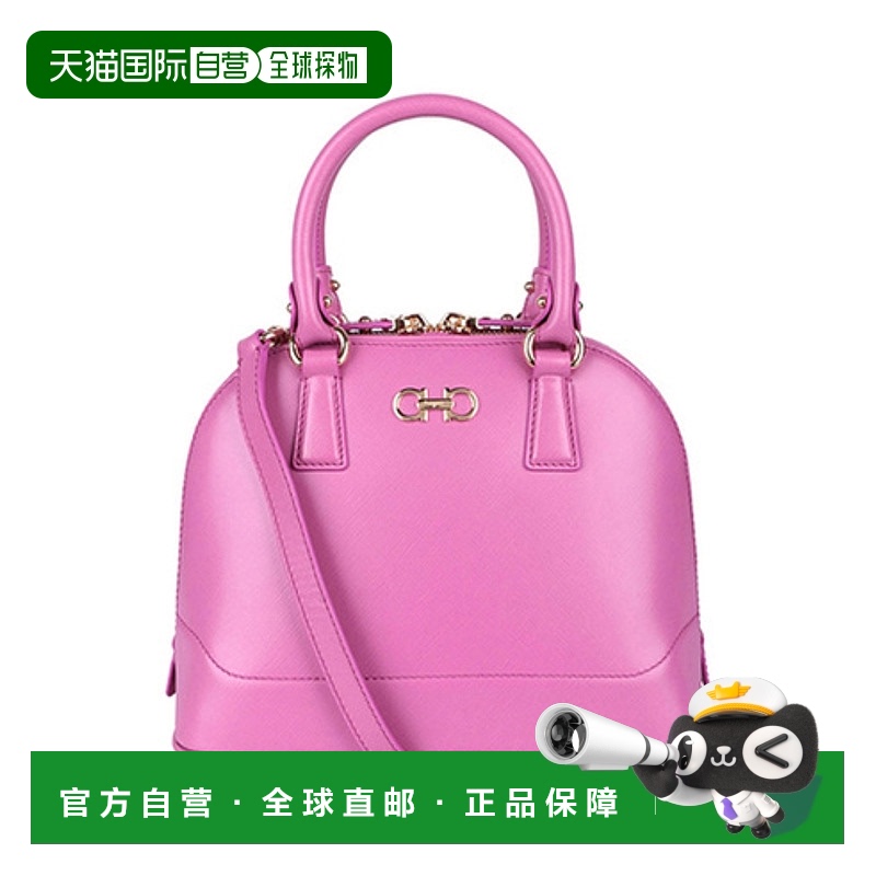 香港直邮Salvatore Ferragamo 徽标细节手提包 21E703