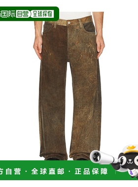 香港直邮AGOLDE 男士 Afton 牛仔裤 A7111917 brown棕色 舒适时尚
