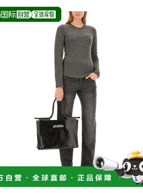 香港直邮Isabel Marant 圆领长袖针织衫毛衣 PU0237FAA1L45I