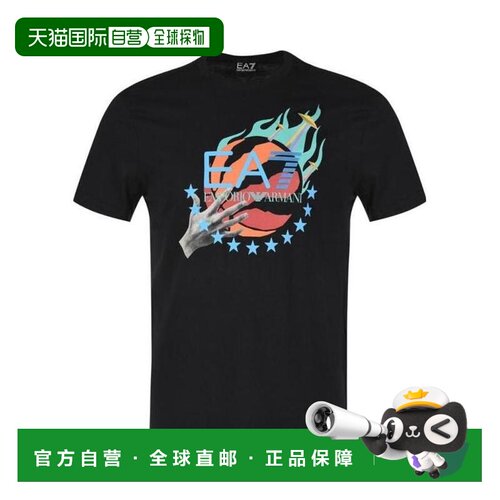香港直邮EMPORIO ARMANI 男士T恤 3GPT12PJT7Z120【付后1h可退】