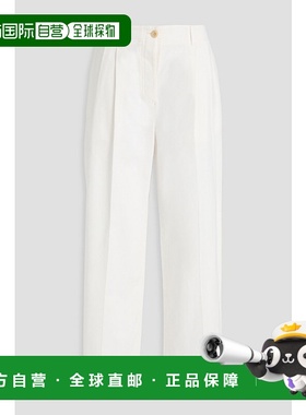 1h可退 香港直邮TOTÊME 女士 棉质斜纹布直筒裤 242WRB1641FB0103