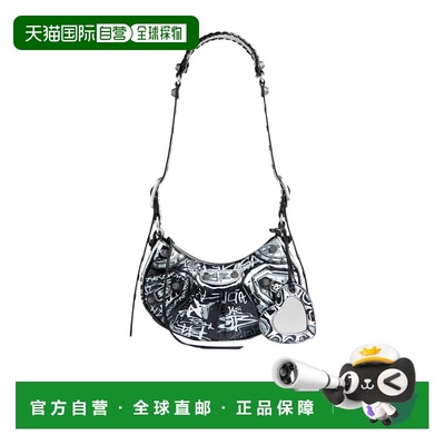 1h可退 香港直邮BALENCIAGA 25SS LE CAGOLE GRAFFITI加小号单肩