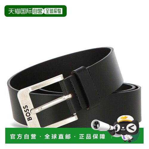 1h可退 香港直邮BOSS HUGO BOSS 男士腰带 50512795001 SS2026 黑