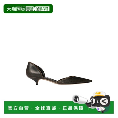 1h可退 美国直邮The Row 女士 Liisa 打蜡绒面革小跟浅口鞋 F1864