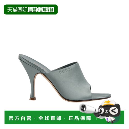 1h可退 香港直邮Gucci 圆头高跟凉鞋 856997F1400女鞋古驰