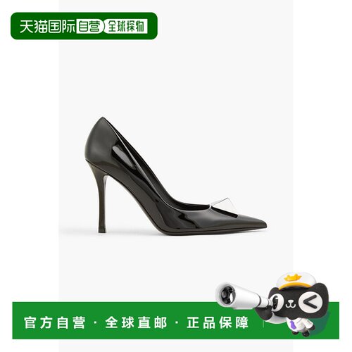 香港直邮valentino 华伦天奴 女士 One 铆钉漆皮浅口鞋 W0S0FH8US
