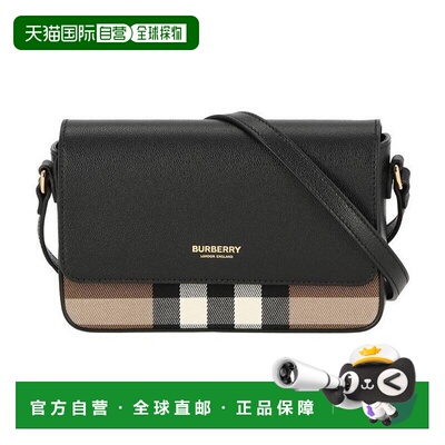 自营BURBERRY博柏利女士优雅格纹斜挎包/单肩包/双肩包正品