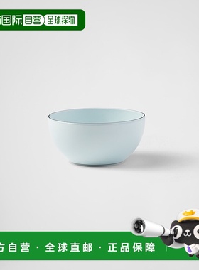 欧洲直邮Prada普拉达 Celadon系列青瓷浅蓝细瓷logo标识碗套装