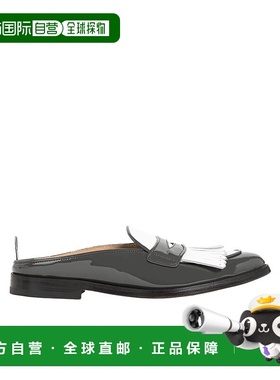 香港直邮Thom Browne 徽标拖鞋穆勒鞋 FFF135A00216