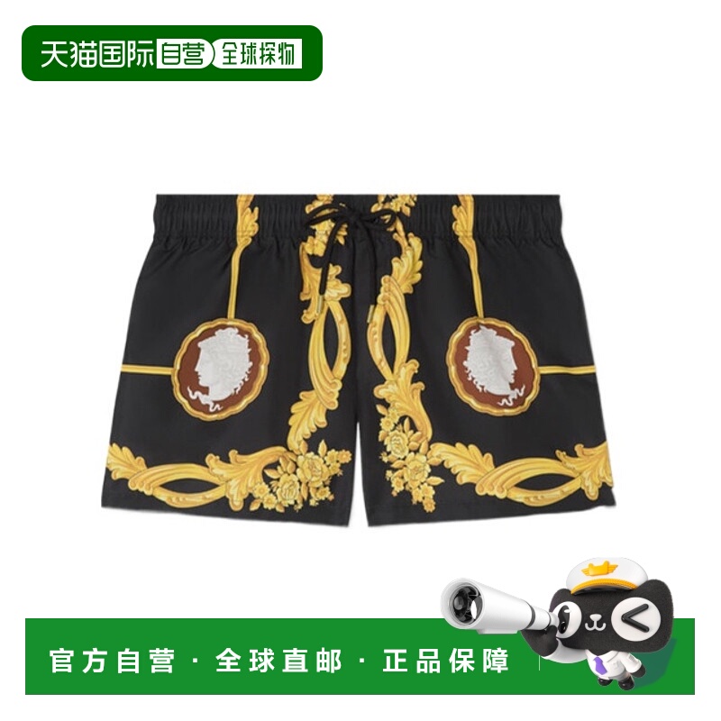 香港直邮Versace 松紧腰泳裤 10188831A14585泳衣