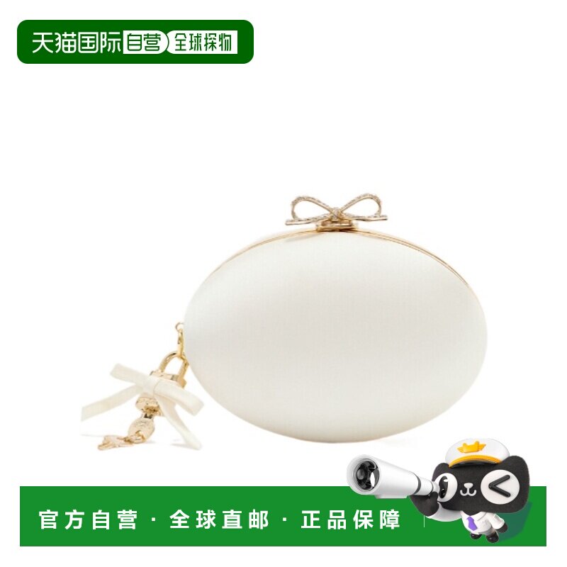 Self-Portrait 缎面椭圆形手拿包 PF26-322B手提包【付后1h可退】