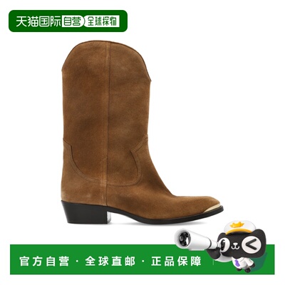 1h可退 香港直邮Isabel Marant 圆头短筒靴 BO0220FBD1A40S女靴