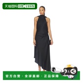 香港直邮Simkhai 女士 Monica 1h可退 缎面中长连衣裙 2261268Q