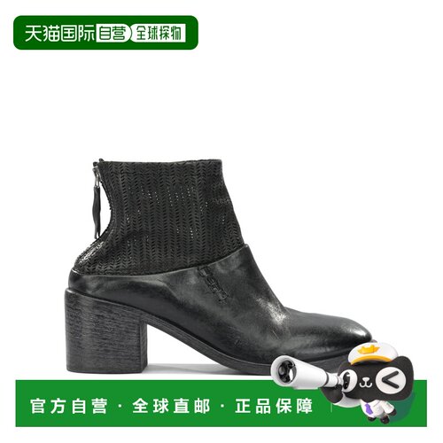 香港直邮MOMA 女士靴子 40503AGNESNERO SS2026 黑色 70MM zipper