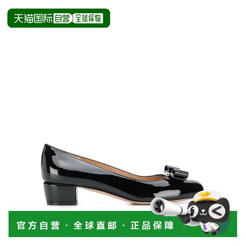 香港直邮SALVATORE FERRAGAMO 女士芭蕾乐福鞋 59196301B221NEROB