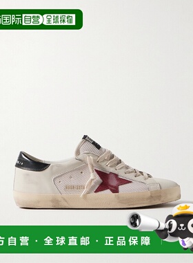 香港直邮GOLDEN GOOSE 男士 灰白色 Super-Star Double Quarter