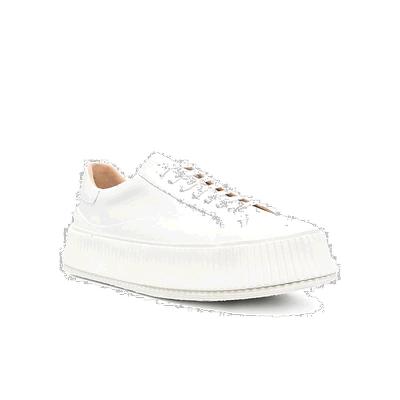 香港直邮Jil Sander 皮质厚底运动鞋 J32WS0018P4833