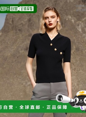 香港直邮Balmain 短袖上衣 DF0AL261KH25针织衫