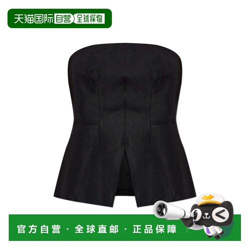 1h可退 香港直邮ALL SAINTS 女士背心吊带 CHARLEYW051QEBLACK SS