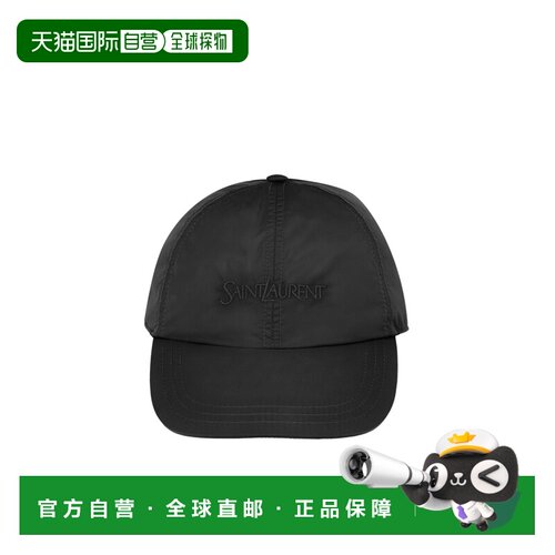 香港直邮Saint Laurent 徽标帽子 8698213YU00鸭舌帽