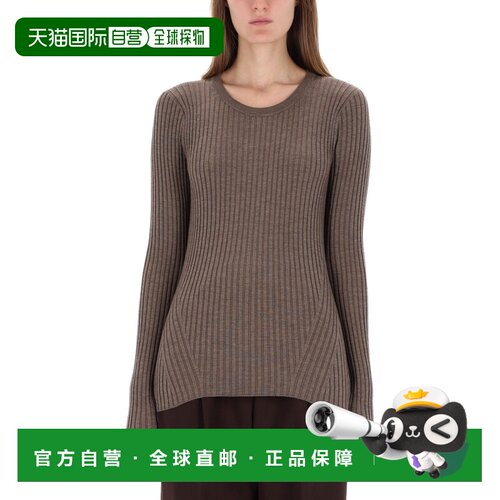 1h可退 欧洲直邮HELMUT LANG 女士针织衫 P06HW70421G AW2025 棕