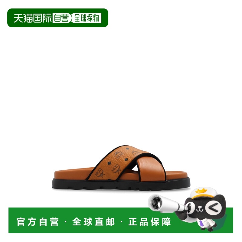 欧洲直邮MCM 女士拖鞋MEXESMM06CO0COGNAC厚底