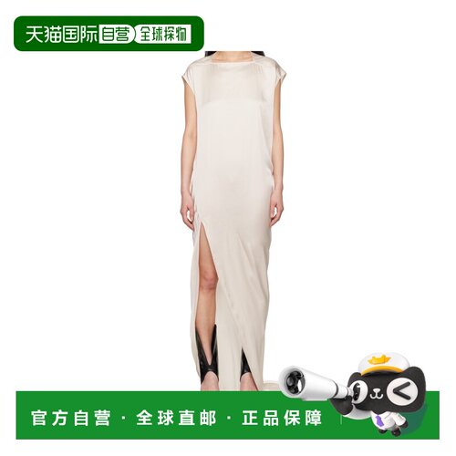香港直邮RICK OWENS 女士连衣裙 RP01E7505SCH41 SS2025 米白色
