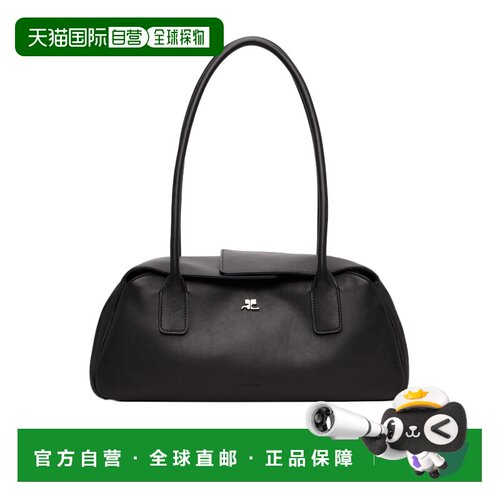 1h可退 Courreges 皮革单肩包 126GSA206CV0034手提包