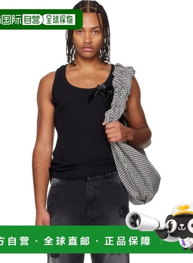 1h可退 香港直邮Simone Rocha 蒙娜 罗莎 男士 黑色 Ribbon Daisy