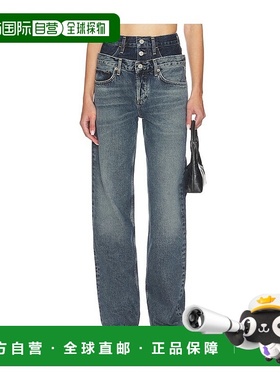 1h可退 香港直邮AGOLDE 女士 Elson 高腰宽松款牛仔裤 A2971206
