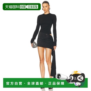 不对称下摆连衣裙 1h可退 女士 Attico 250WCA00383P 香港直邮The