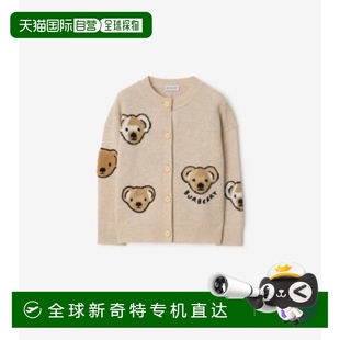 博柏利 羊毛开衫 巴宝莉 Bear Thomas 欧洲直邮BURBERRY