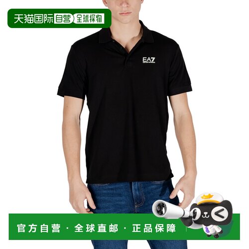 香港直邮EA7 男士运动服 8NPF14PJVQZ1200 SS2026 黑色 8NPF14 PJ
