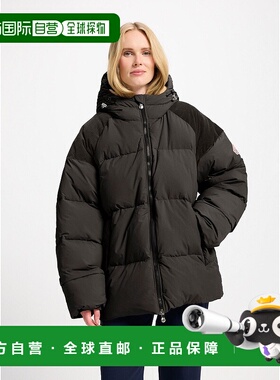 自营欧洲直邮Pyrenex Retro Sten 男女通用黑色羽绒服